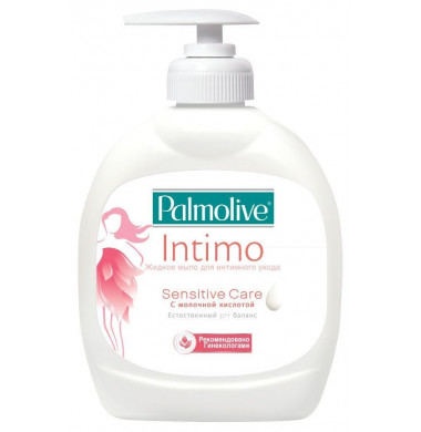Palmolive Intimo Sensitive Care с молочной кислотой Жидкое Мыло для интимного ухода 300 мл
