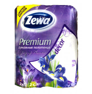 Zewa Premium Decor 2-слойные Бумажные Полотенца 2 шт