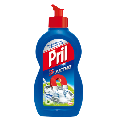 Pril 3-Актив Яблоко Жидкость 450 мл