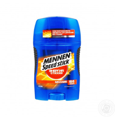 Mennen Speed Stick Энергия Стихии Молния Антиперспирант Стик  60 г