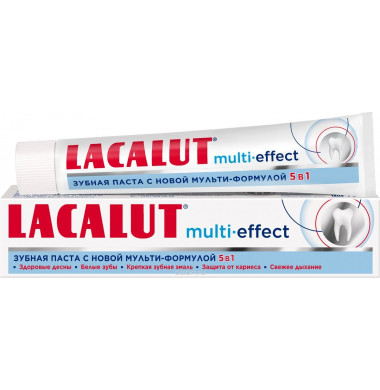 Lacalut Multi-Effect Зубная Паста 75 мл