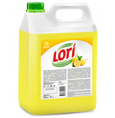 LORI  Нежный Лимон Жидкость Для Мытья Посуды 5 л