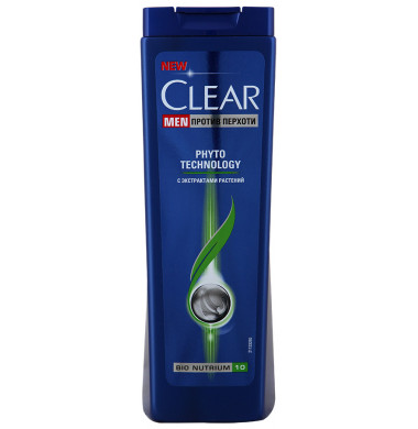Clear Men Phytotechnology Шампунь 400 мл