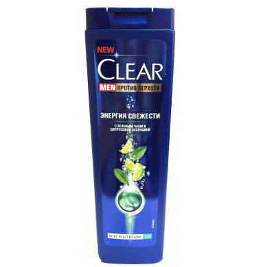 Clear Men Энергия Свежести Шампунь 400 мл