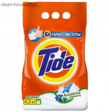Tide Альпийская Свежесть Порошок Автомат 4,5 кг