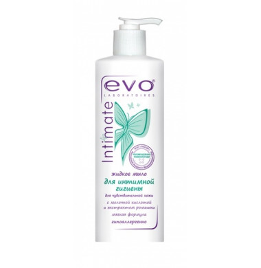 Evo Intimate Жидкое Мыло Для Интимной Гигиены Для Чувствительной Кожи 200 мл
