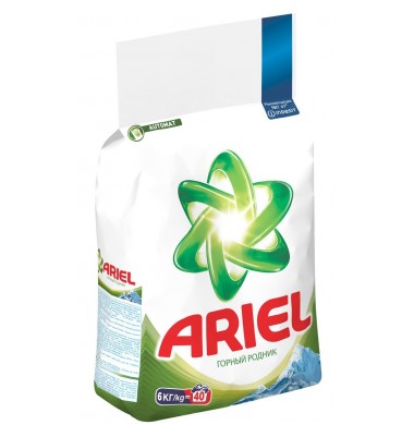 Ariel Горный Родник Порошок Автомат 6 кг