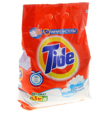 Tide Белые Облака Порошок Автомат 4,5 кг