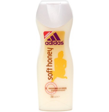 Adidas Soft Honey Молоко и Мед Питающий Крем-Гель для душа 250 мл