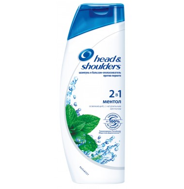 Head & Shoulders 2 в 1 Ментол Шампунь и Бальзам 200 мл