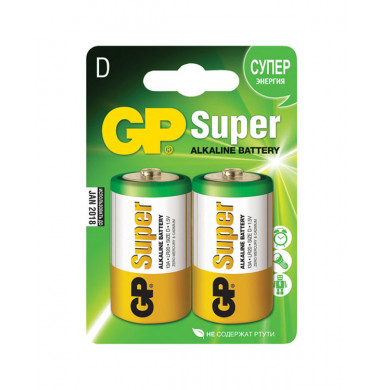 GP Super D Батарейка 2шт