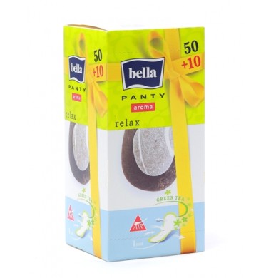 Bella Panty Aroma Relax Женские Гигиенические Прокладки на каждый день 60 шт