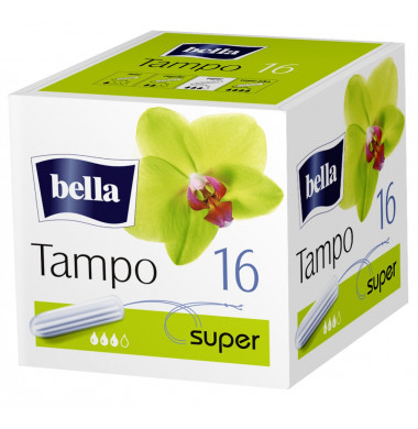 Bella Tampo Super Тампоны Женские Гигиенические 16 шт