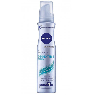 Nivea Эффектный Объем Экстрасильная Фиксация Мусс 150 мл