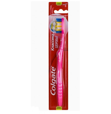 Colgate Классика здоровья  Средняя Жесткость Зубная Щетка