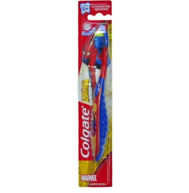 Colgate Smeiles детская Спайдермен 5+ Супермягкая Зубная Щетка