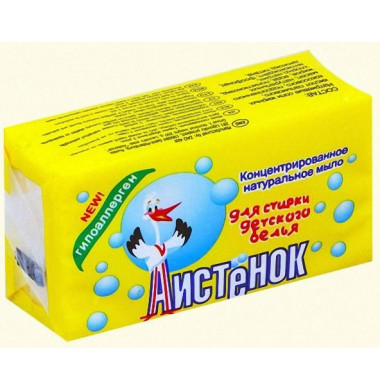 Аистёнок Для стирки детского белья Мыло 200 г