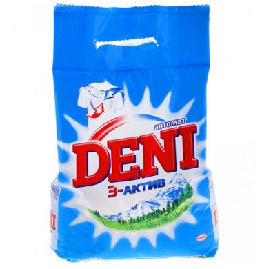 Deni 3-Актив Горная свежесть Порошок Автомат 3 кг 