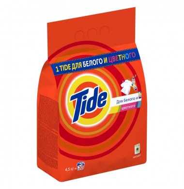 Tide Для Белого и Цветного Порошок Автомат 4,5 кг