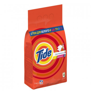 Tide Для Белого и Цветного Порошок Автомат 3 кг