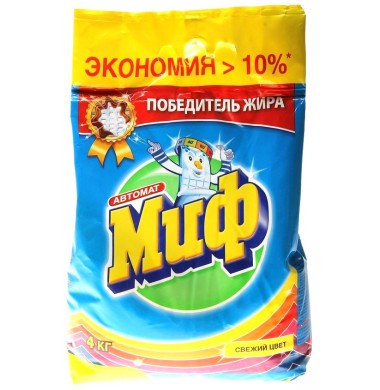 Миф Свежий Цвет Порошок Автомат 4 кг