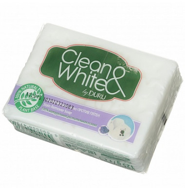DURU Clean&White хозяйственное мыло против пятен 125 г