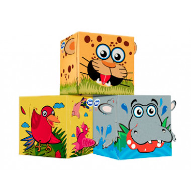 Zewa Kids 3D BOX Детские Бумажные Салфетки Для Лица 60 шт