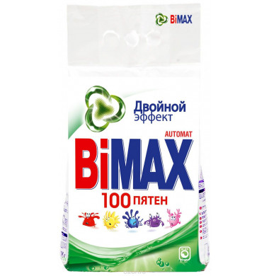 Bimax 100 Пятен Двойной Эффект Порошок Автомат 3 кг 