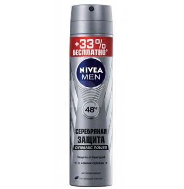 Nivea Men Серебряная Защита Антиперспирант Аэрозоль 200 мл