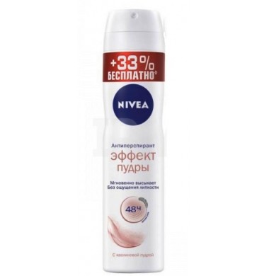 Nivea Эффект Пудры Антиперспирант Аэрозоль 200 мл