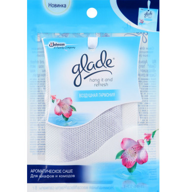 Glade Воздушная Гармония Ароматическое Саше для шкафов и комодов