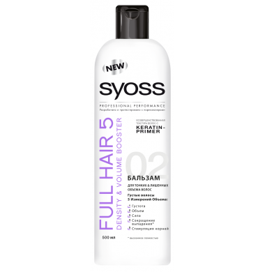 Syoss Full Hair 5 Бальзам 500 мл